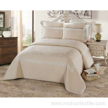 Wholesale Home Textile Quilted cover Bed Sheet Set